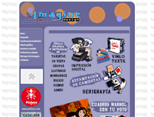 Tablet Screenshot of imagineleon.com